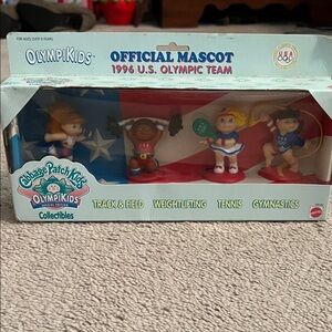 Cabbage Patch Kids OlympiKids 1996 Official Mascot Set miniatures